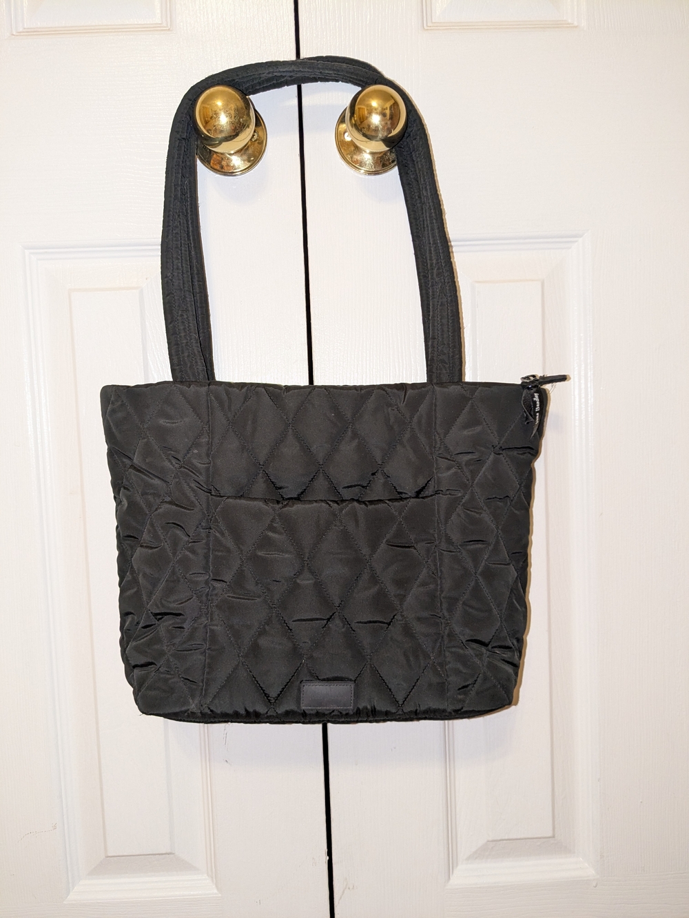 Vera Bradley Quilted Black Tote Bag - Lightweight